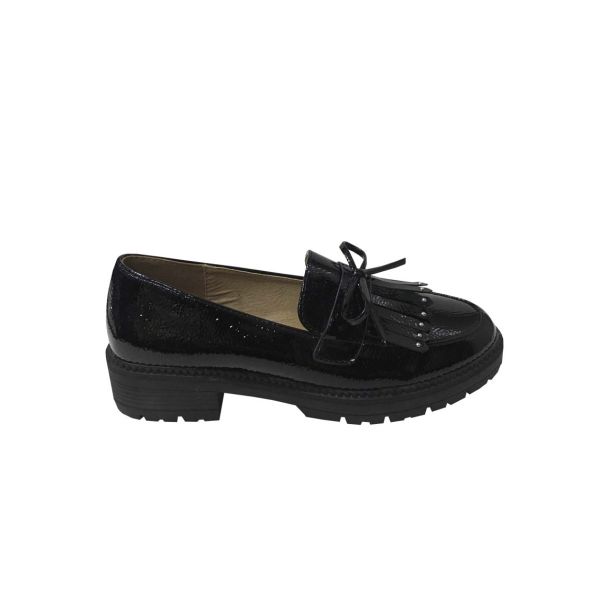 Mocasín Ecocuero Shine Negro