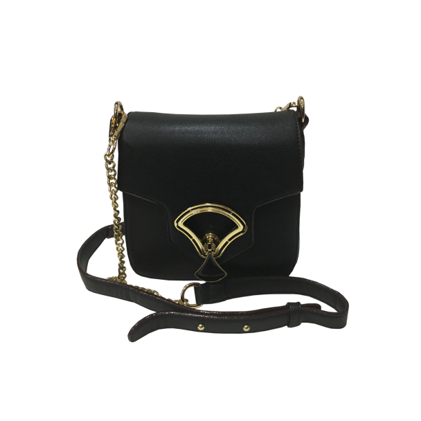 Cartera Cuero Ecológica Negro