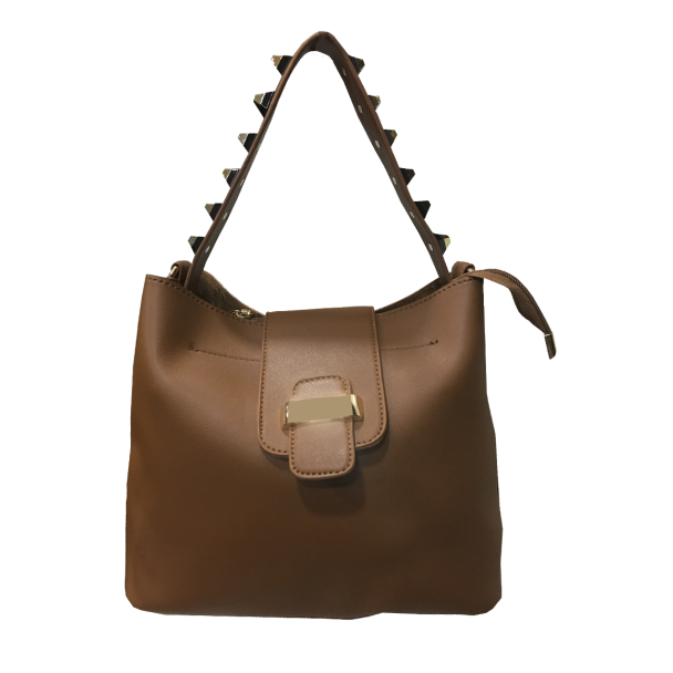 Cartera Cuero Ecológica Camel