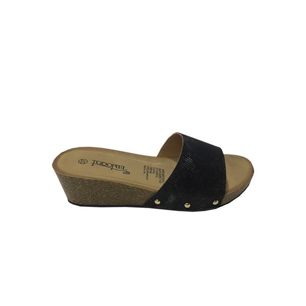 Sandalia Ecocuero Negro