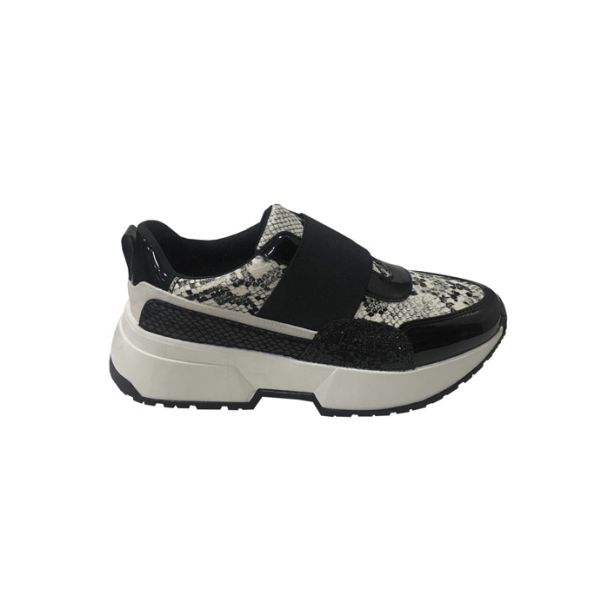 Zapatilla Ecocuero Negro
