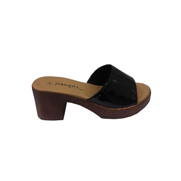 Sandalia Ecocuero Negro
