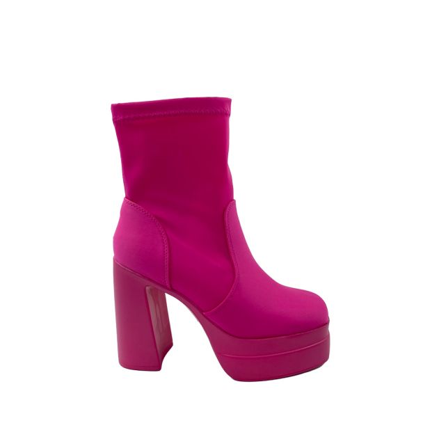 Botin ZAZ62 Textil Fucsia