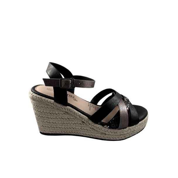 Sandalia Ecocuero Negro