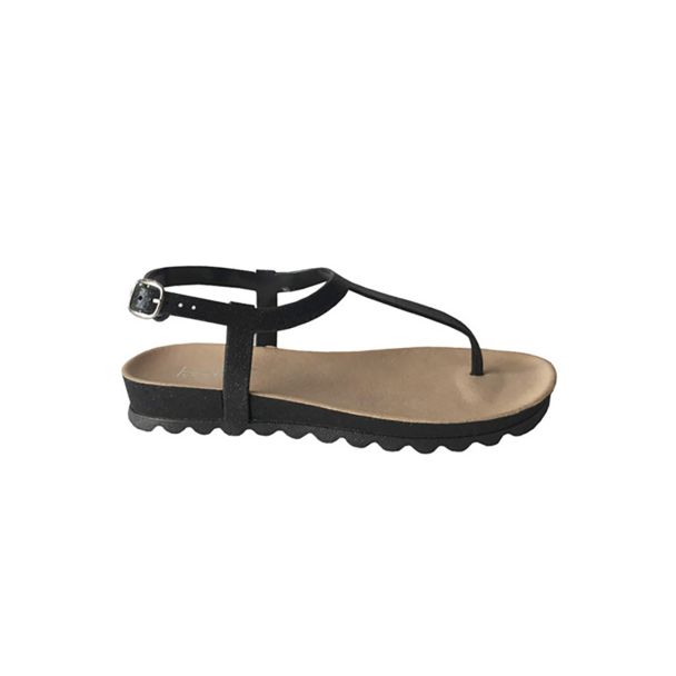 Sandalia Ecocuero Negro