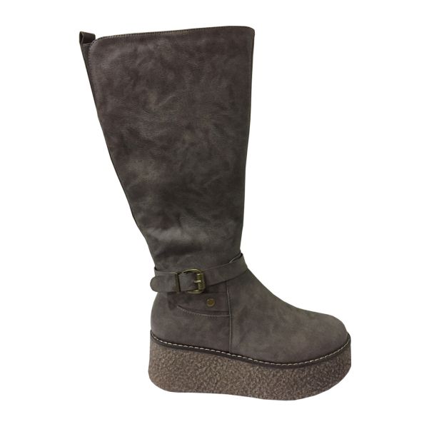 Bota Ecocuero Gris