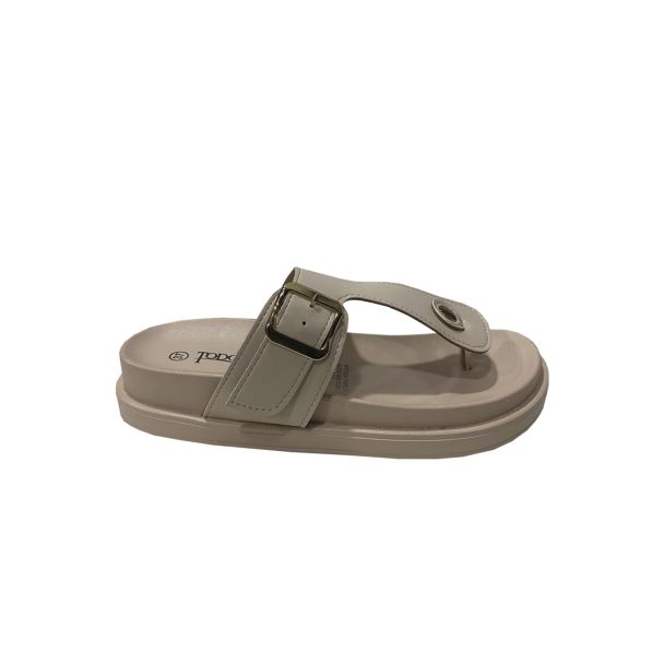 Sandalia Ecocuero Beige
