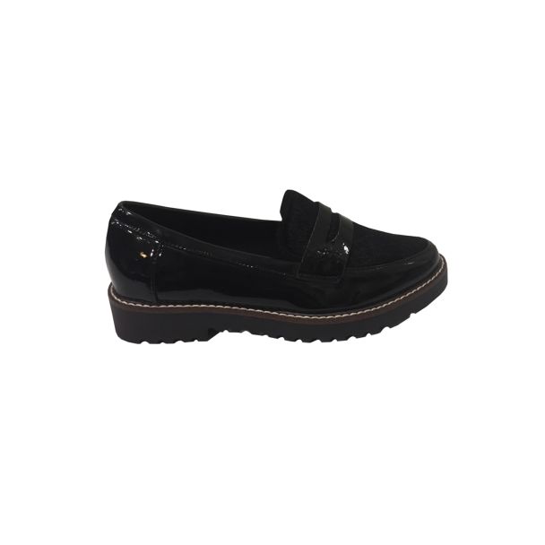 Mocasín Ecocuero Negro