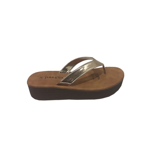 Sandalia Ecocuero Dorado