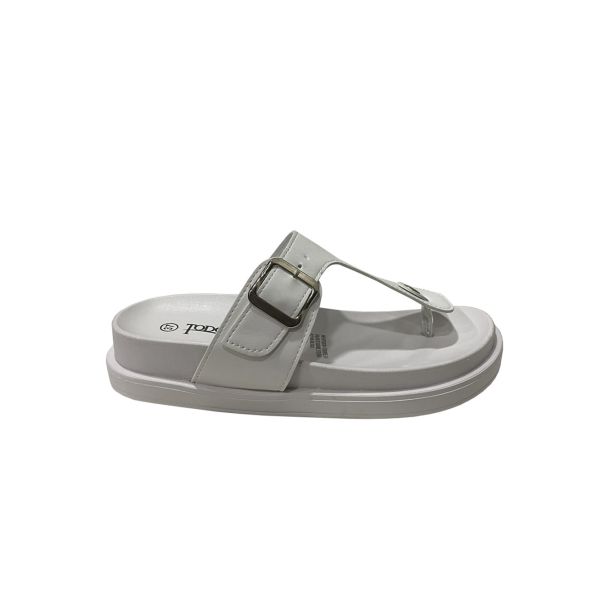 Sandalia Ecocuero Blanco