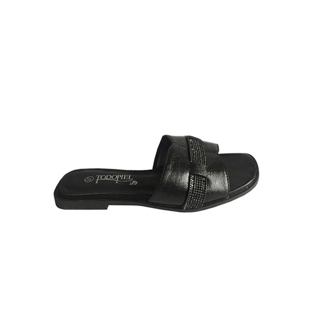 Sandalia Ecocuero Negro