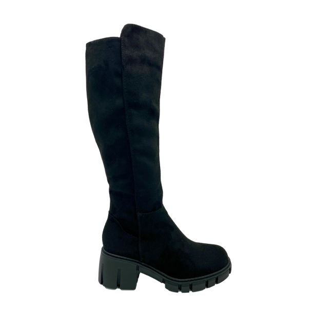 Bota ZB002 Gamuza Ecológica Negro