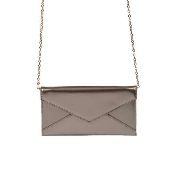 Cartera de fiesta CRX37 Dorado Ecocuero