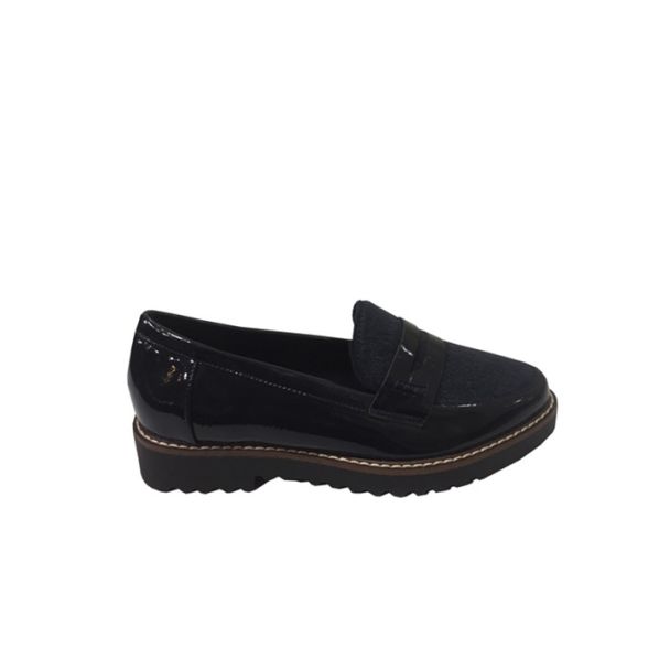 Mocasín Ecocuero Azul