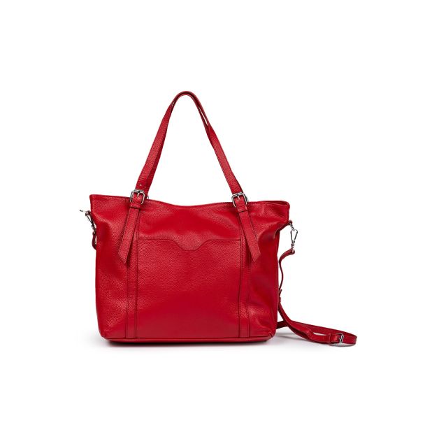 Cartera cuero CRU86 Rojo