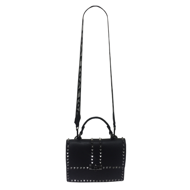Cartera Cuero Ecológica Negro