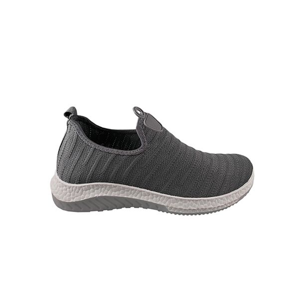Zapatilla Ecocuero Gris