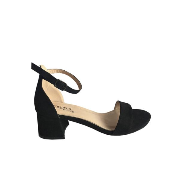 Sandalia Ecocuero Negro
