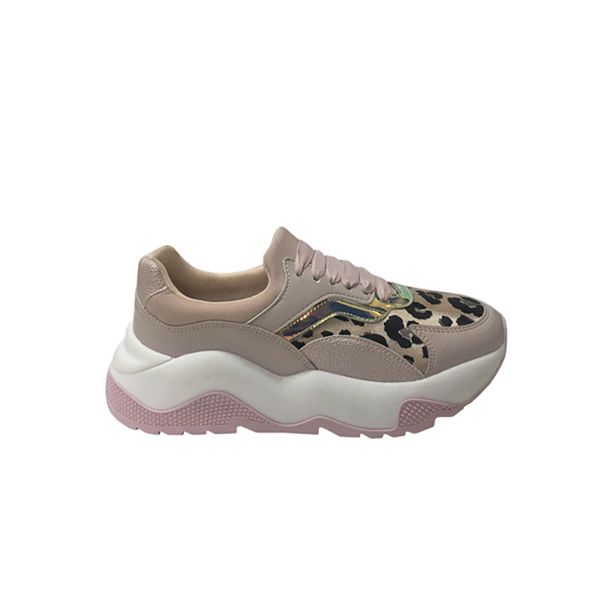 Zapatilla Ecocuero Rosa