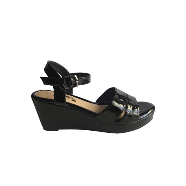 Sandalia Ecocuero Negro