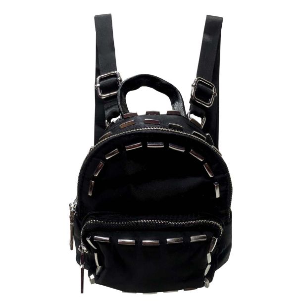 Mochila Cuero Ecológica Negro