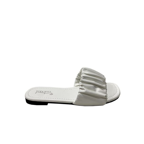 Sandalia Ecocuero Blanco