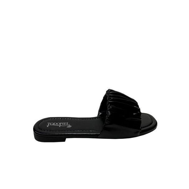 Sandalia Ecocuero Negro