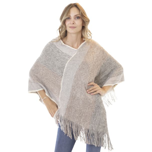 Poncho Beige