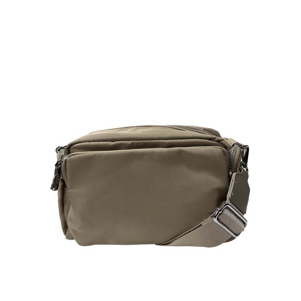 Cartera Naylon Beige