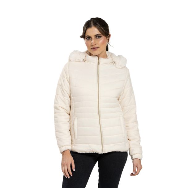 Parka CHG71 Poliéster Blanco