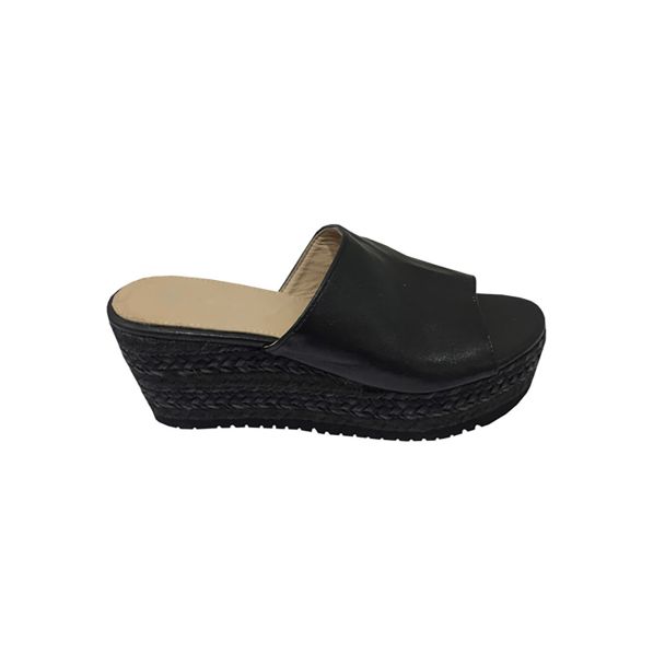 Sandalia Ecocuero Negro