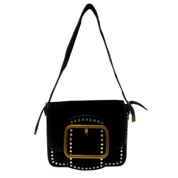 Cartera Cuero Ecológica Negro