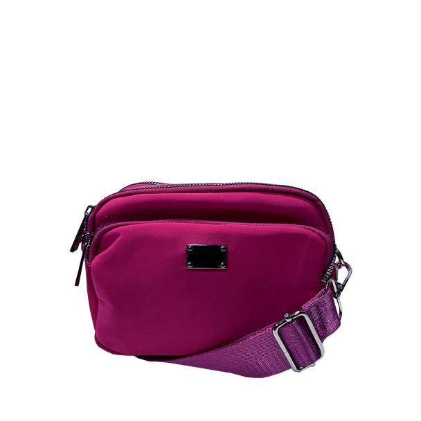 Cartera Naylon Rosado