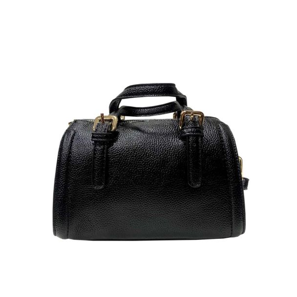 Cartera Cuero Ecológica Negro