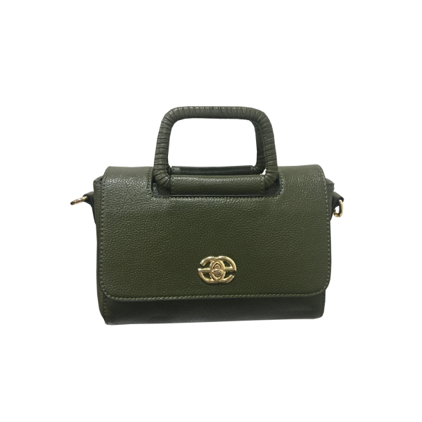 Cartera Cuero Ecológica Verde