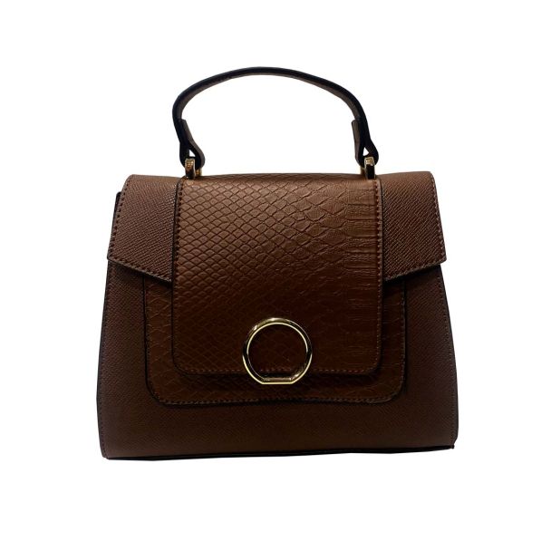 Cartera Cuero Ecológica Café