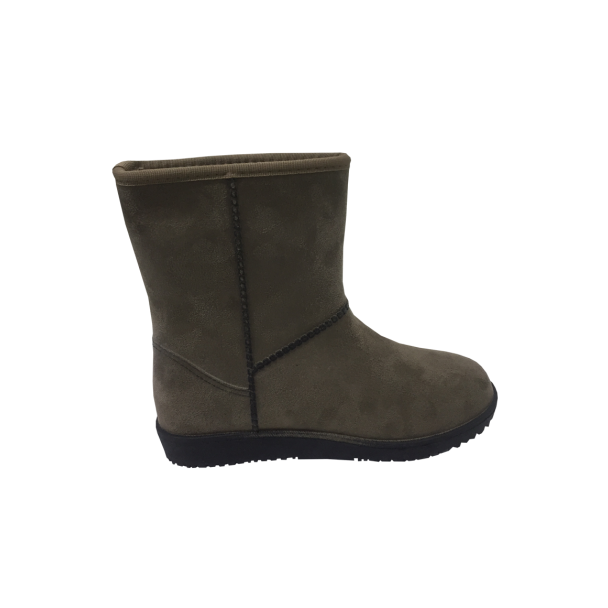 Bota Gamuza Beige