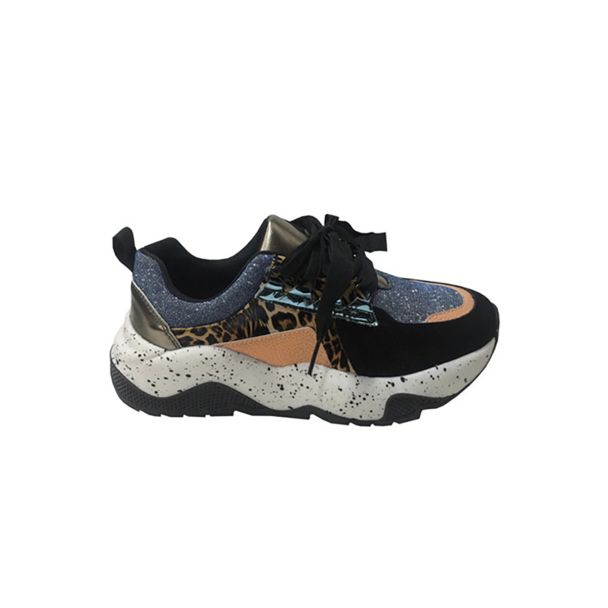 Zapatilla Ecocuero Naranjo
