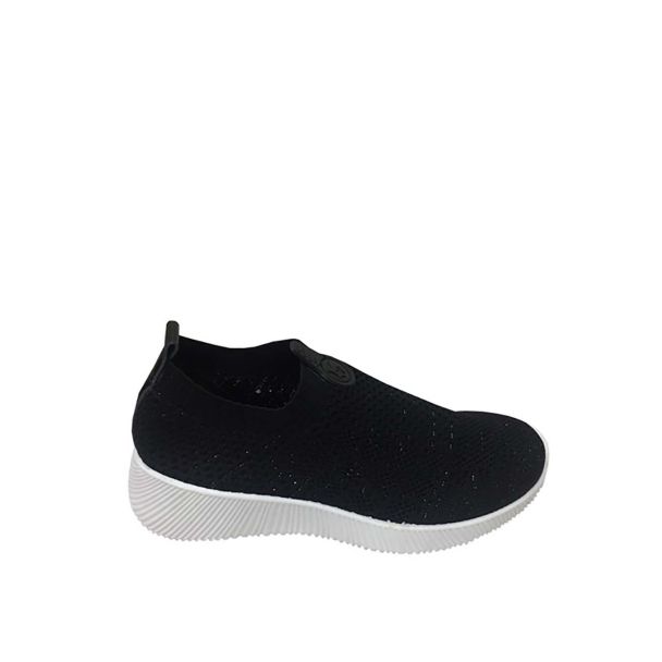 Zapatilla Tela Negro