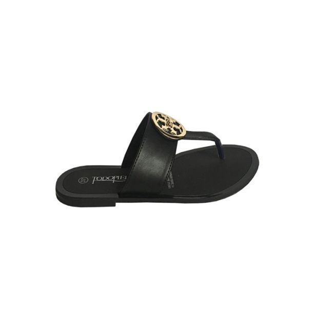 Sandalia Ecocuero Negro