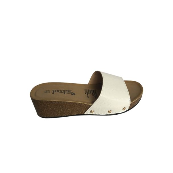Sandalia Ecocuero Blanco