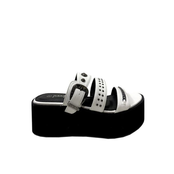 Sandalia Ecocuero Blanco