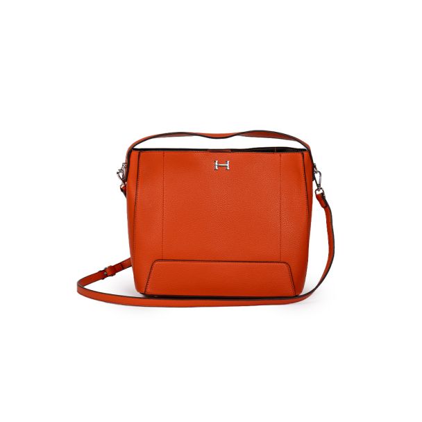 Cartera ecocuero CRU95 Naranja