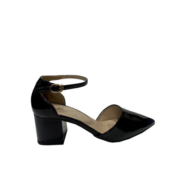 Zapato Reina Ecocuero Negro