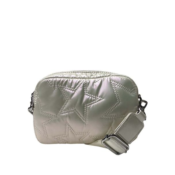Cartera Naylon Blanco