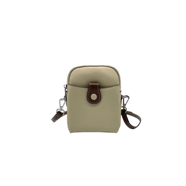 Cartera Ecocuero Blanco CRU88