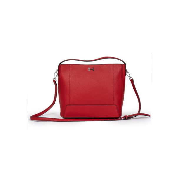 Cartera ecocuero CRU95 Rojo