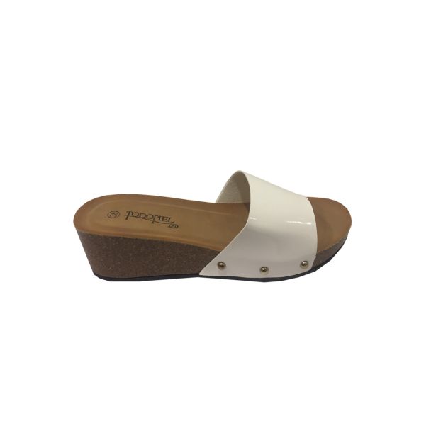 Sandalia Ecocuero Blanco