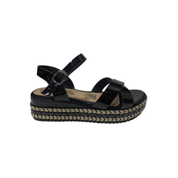 Sandalia Ecocuero Negro