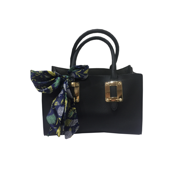 Cartera Cuero Ecológica Negro
